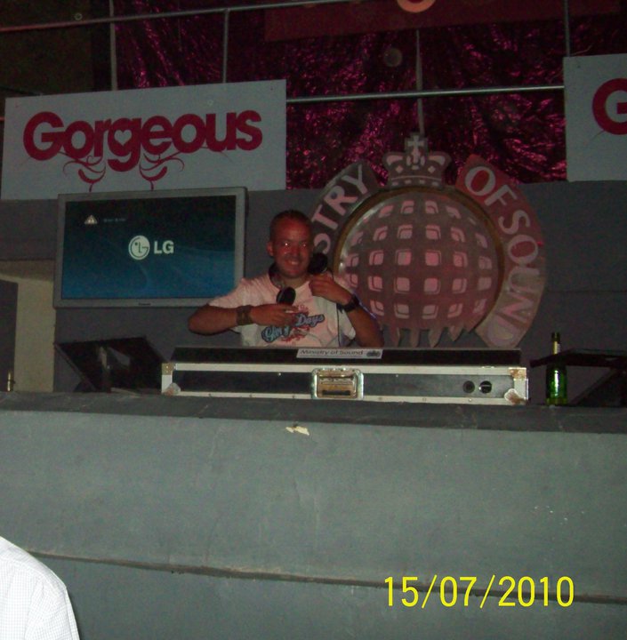 Booth shot at Ministry of Sound